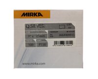 Mirka Q.Silver Schleifstreifen - ungelocht, 70x125 mm -...